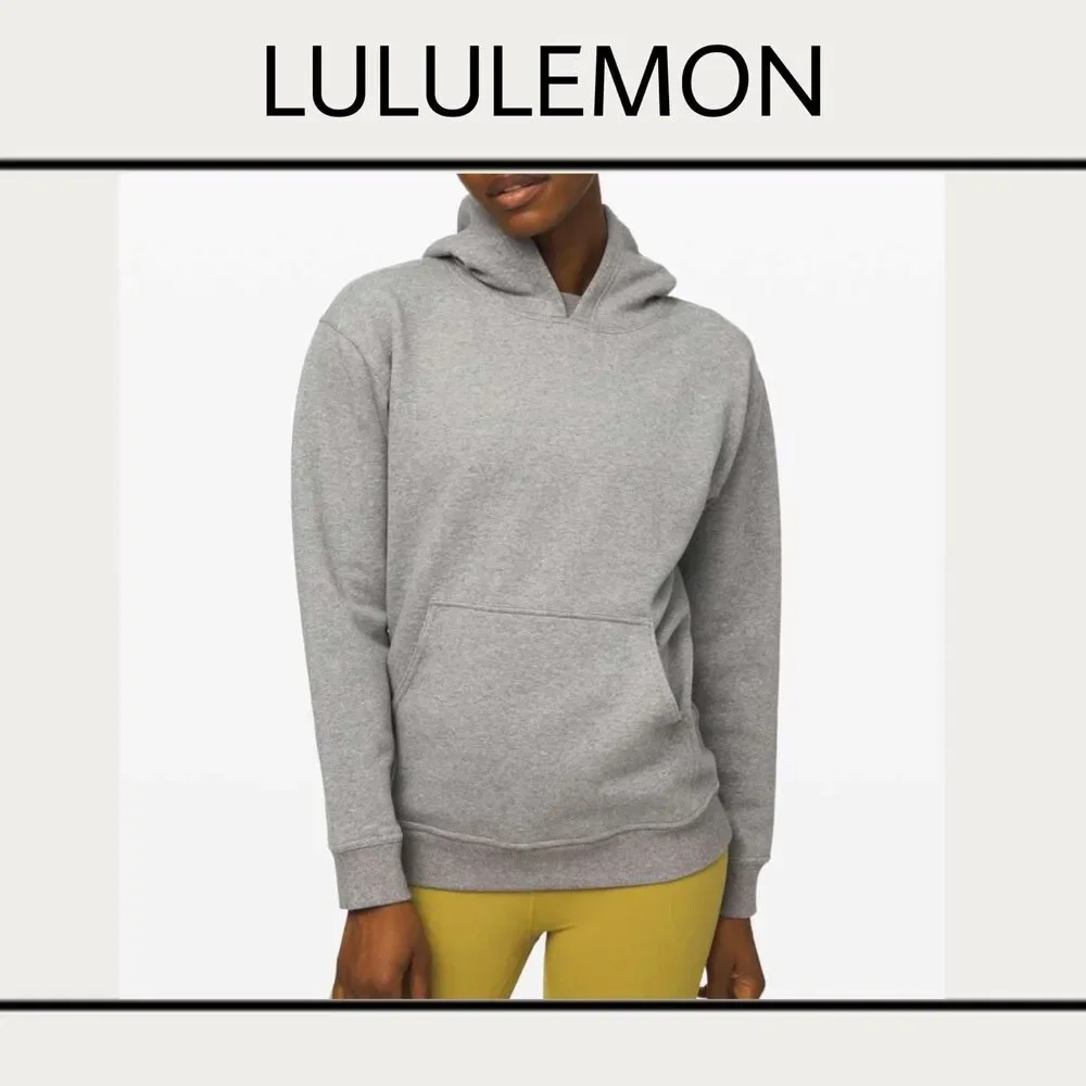 Lululemon All Yours Hoodie Heathered Grey Women’s XS
